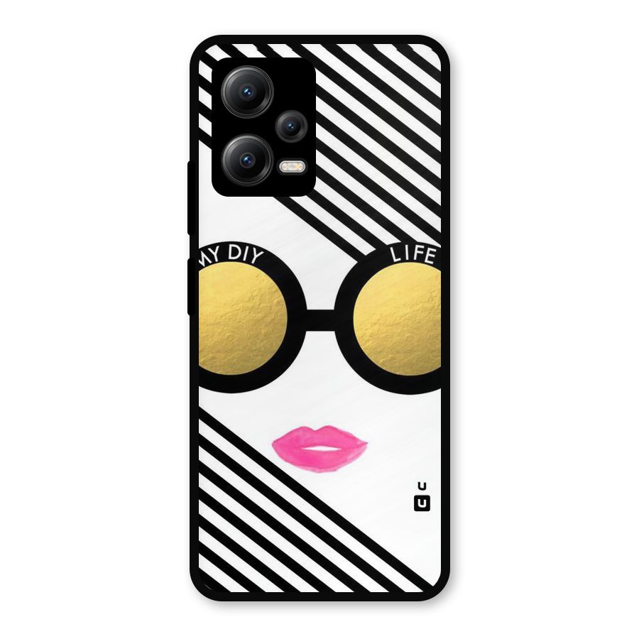 My DIY Life Metal Back Case for Redmi Note 12 5G