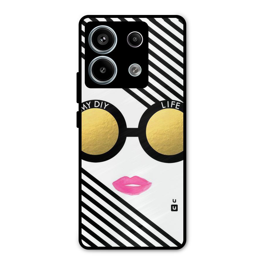 My DIY Life Metal Back Case for Redmi Note 13 Pro 5G