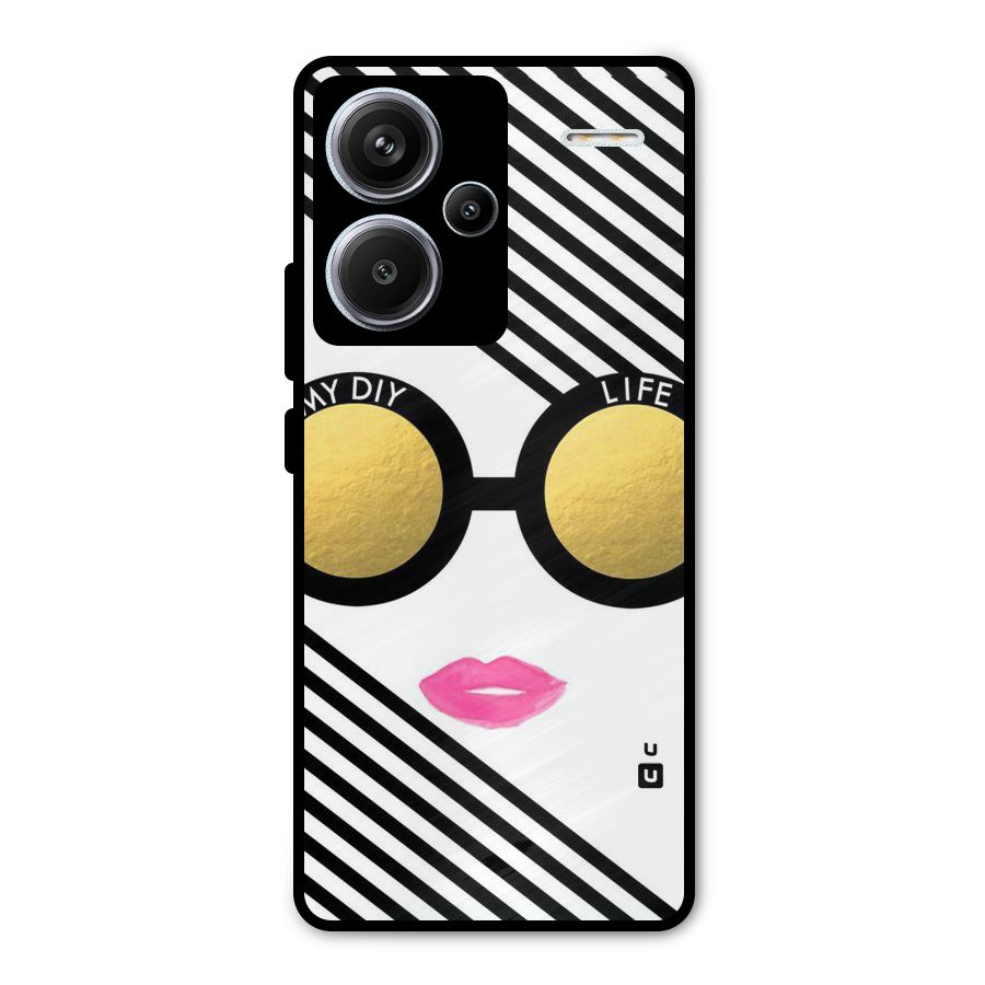 My DIY Life Metal Back Case for Redmi Note 13 Pro Plus