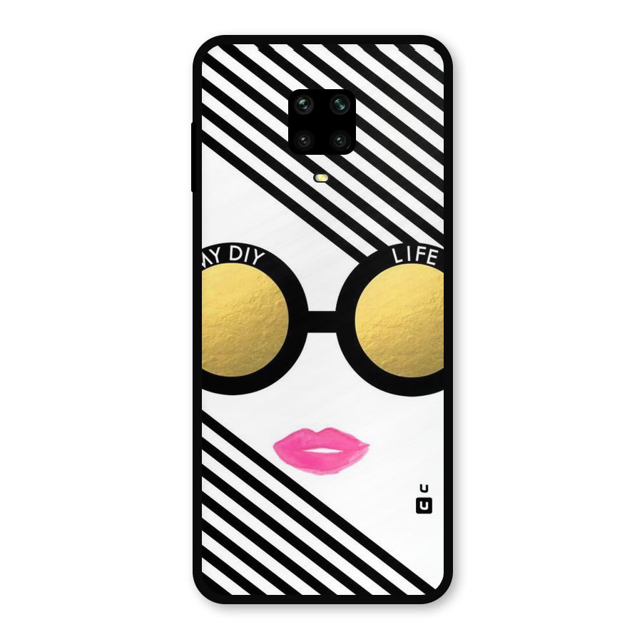 My DIY Life Metal Back Case for Redmi Note 9 Pro Max