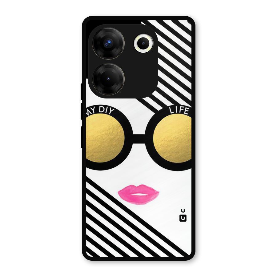 My DIY Life Metal Back Case for Tecno Camon 20