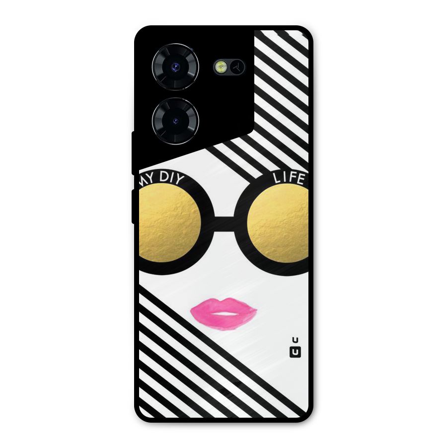 My DIY Life Metal Back Case for Tecno Pova 5 Pro 5G