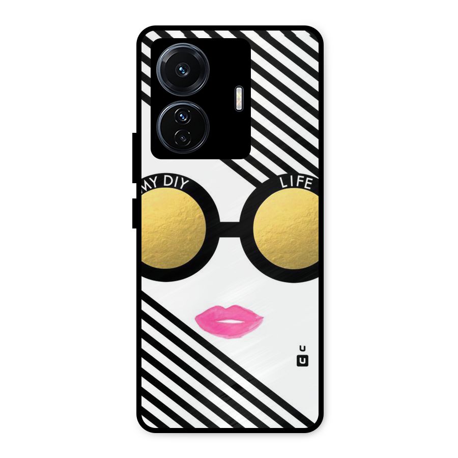 My DIY Life Metal Back Case for Vivo T1 Pro