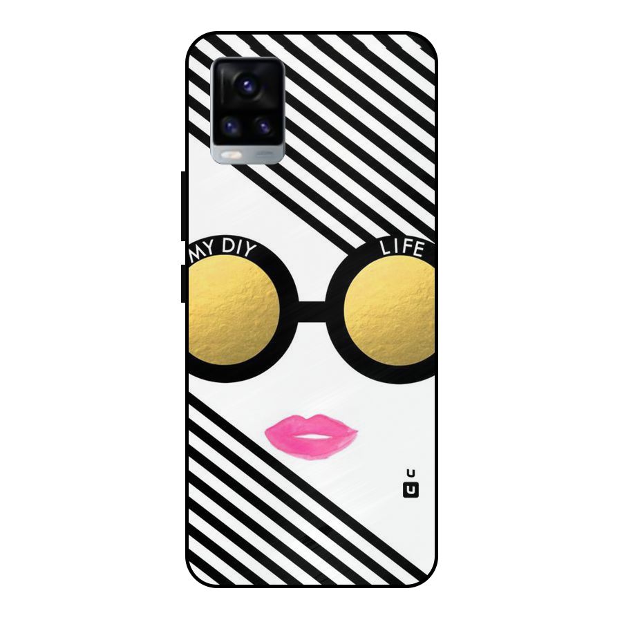 My DIY Life Metal Back Case for Vivo V20 2021