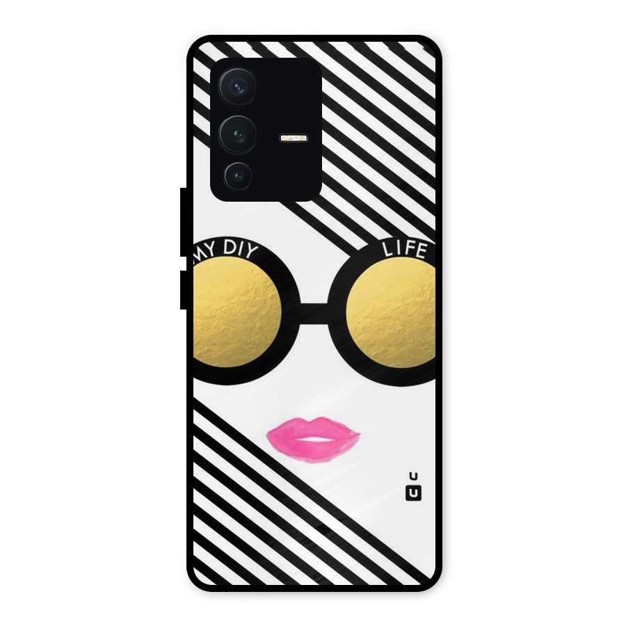 My DIY Life Metal Back Case for Vivo V23 5G