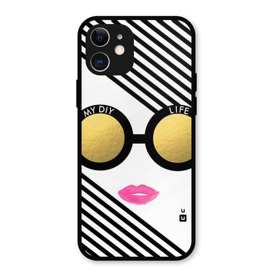 My DIY Life Metal Back Case for iPhone 12