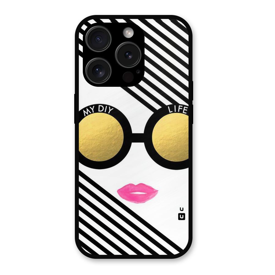 My DIY Life Metal Back Case for iPhone 15 Pro