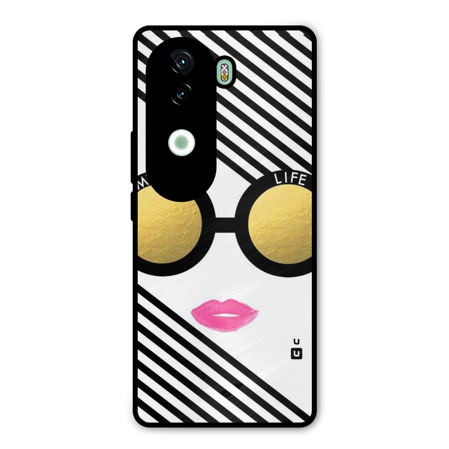 My DIY Life Metal Back Case for iQOO Z9s