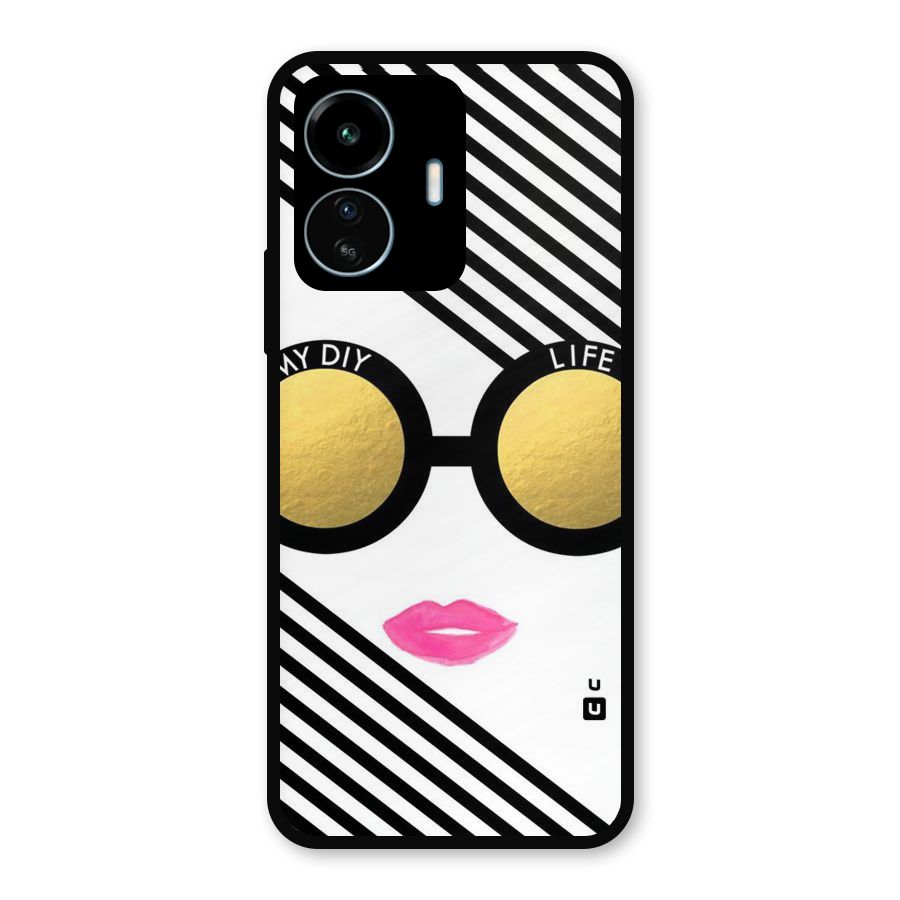 My DIY Life Metal Back Case for vivo iQOO Z6 Lite 5G
