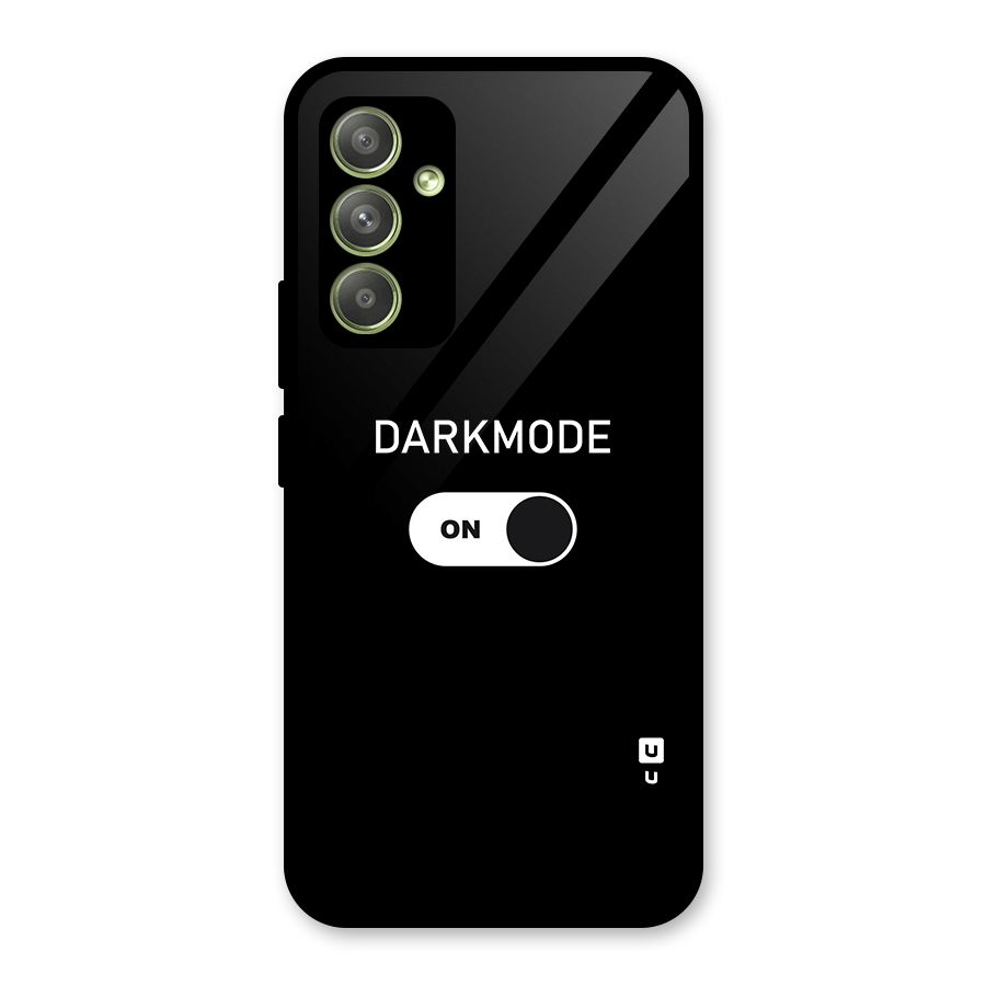 My Darkmode On Glass Back Case for Galaxy A54