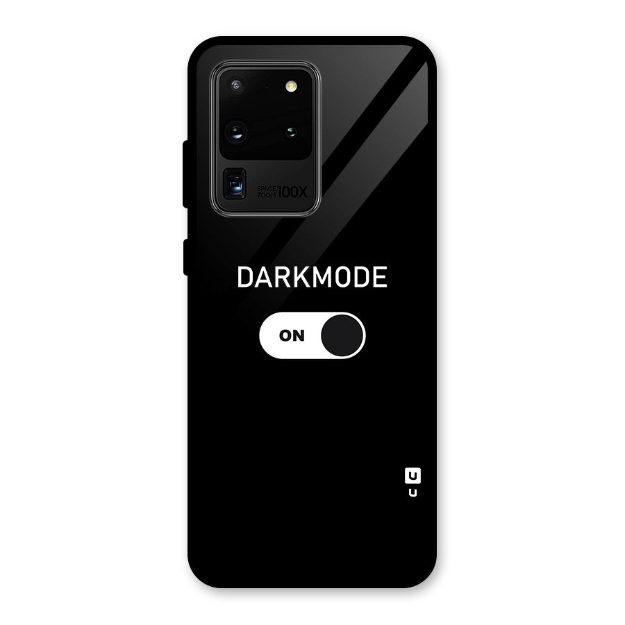 My Darkmode On Glass Back Case for Galaxy S20 Ultra
