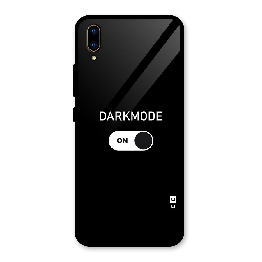 My Darkmode On Glass Back Case for Vivo V11 Pro