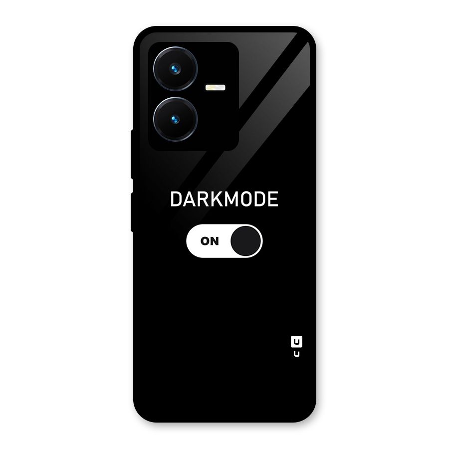 My Darkmode On Glass Back Case for Vivo Y22s