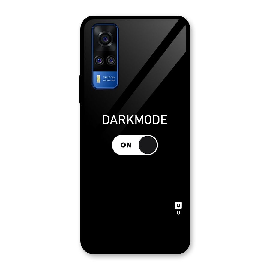 My Darkmode On Glass Back Case for Vivo Y31