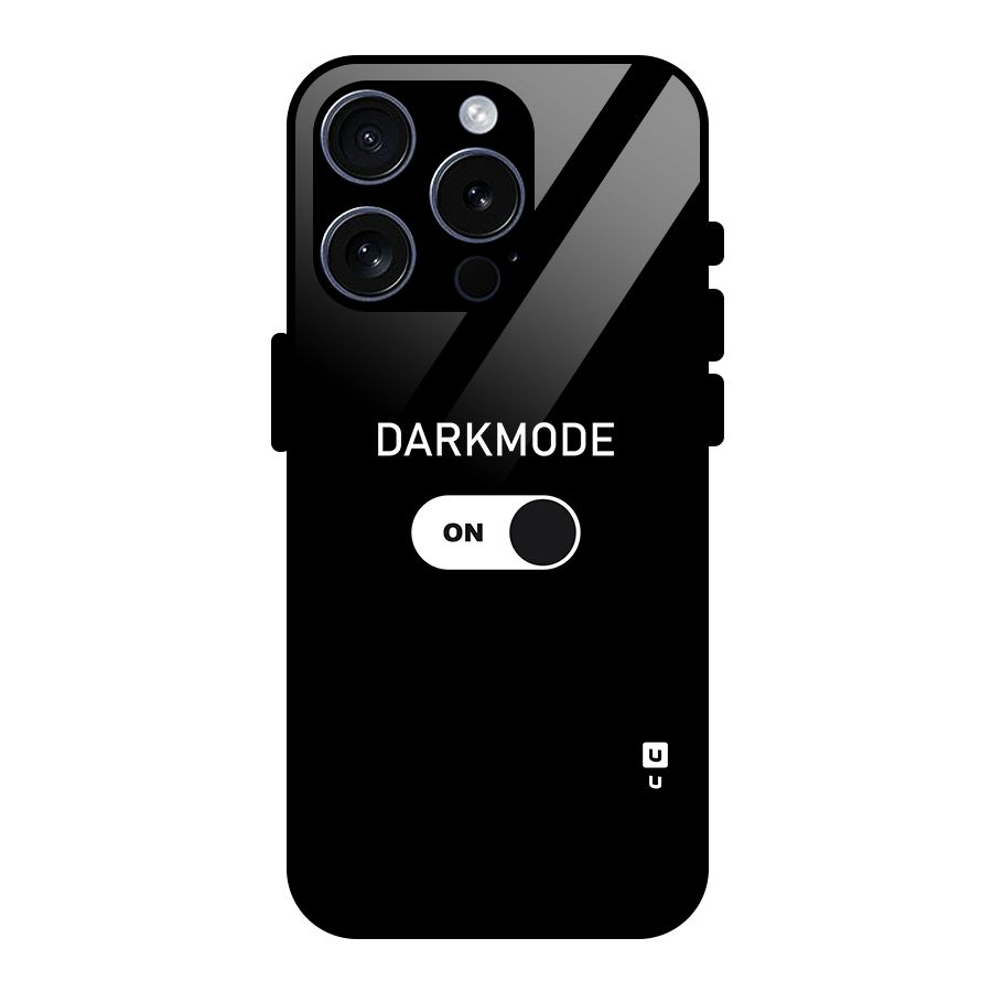 My Darkmode On Glass Back Case for iPhone 15 Pro