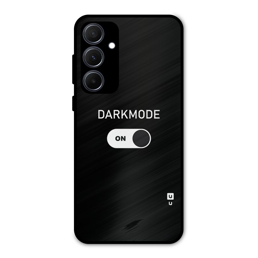My Darkmode On Metal Back Case for Galaxy A35