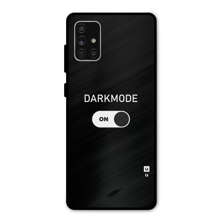 My Darkmode On Metal Back Case for Galaxy A71