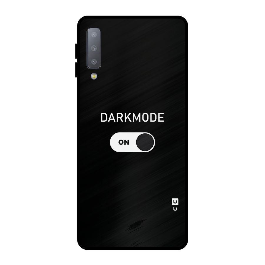 My Darkmode On Metal Back Case for Galaxy A7 (2018)