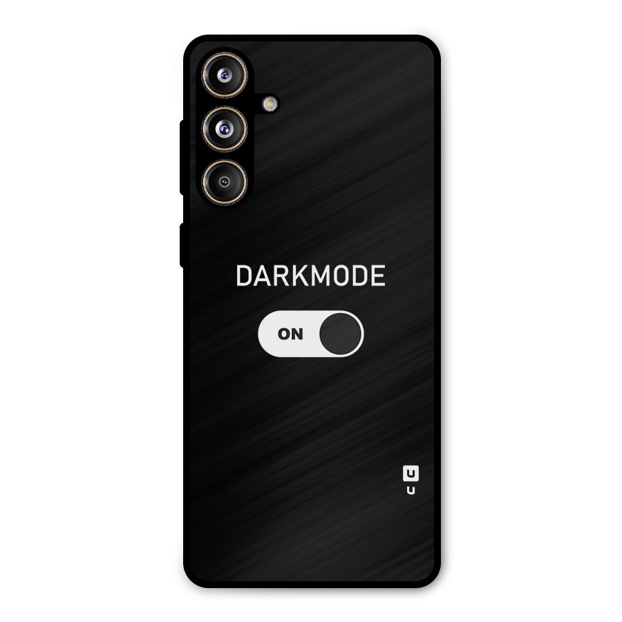 My Darkmode On Metal Back Case for Galaxy F55