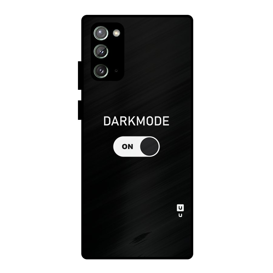 My Darkmode On Metal Back Case for Galaxy Note 20