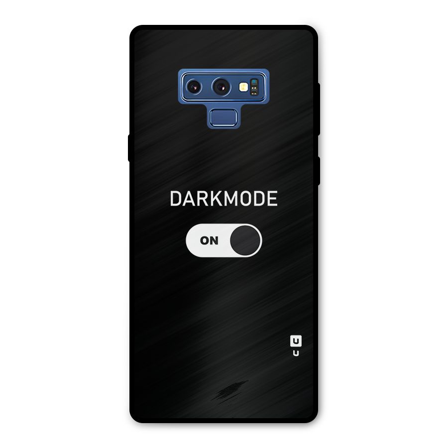My Darkmode On Metal Back Case for Galaxy Note 9