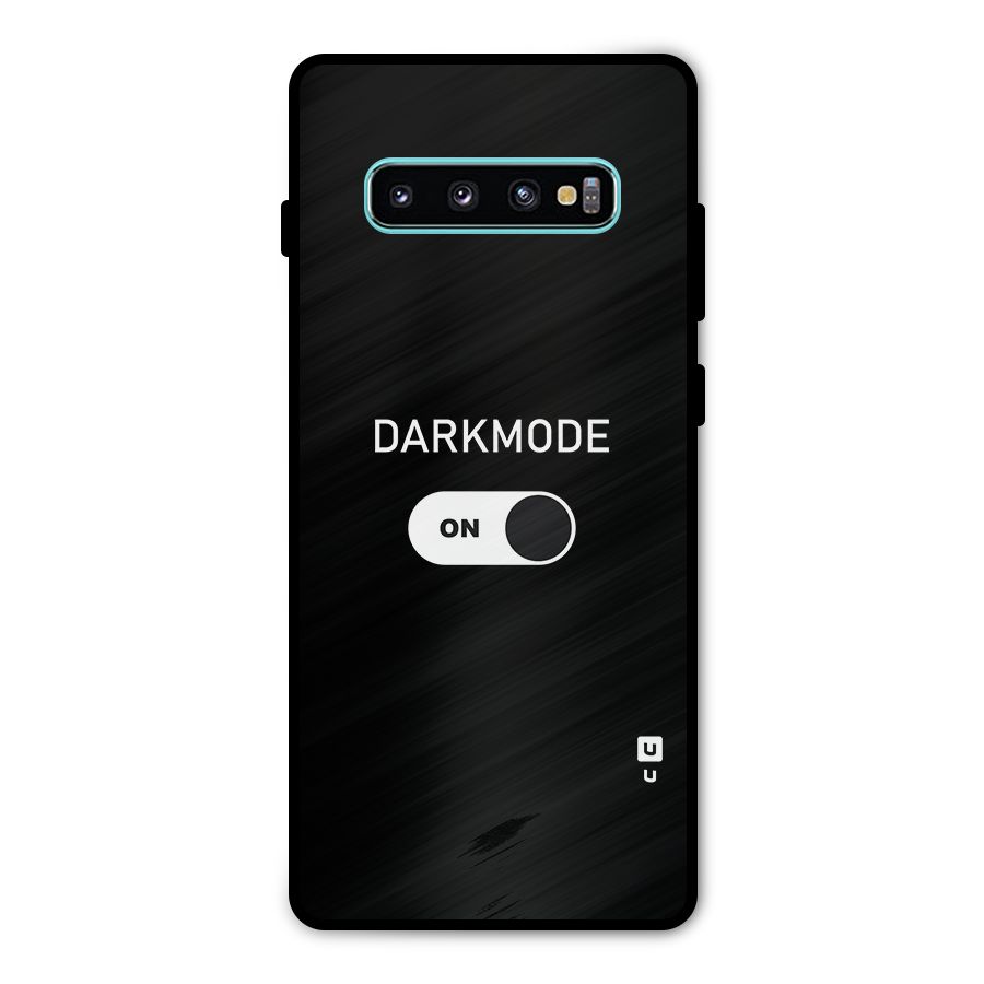 My Darkmode On Metal Back Case for Galaxy S10 Plus