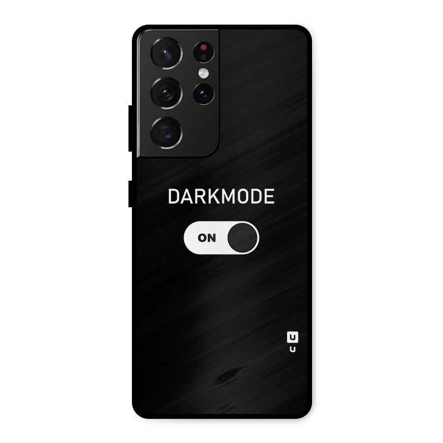 My Darkmode On Metal Back Case for Galaxy S21 Ultra 5G