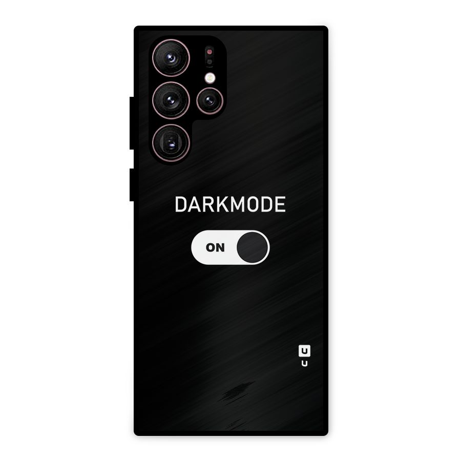 My Darkmode On Metal Back Case for Galaxy S22 Ultra 5G
