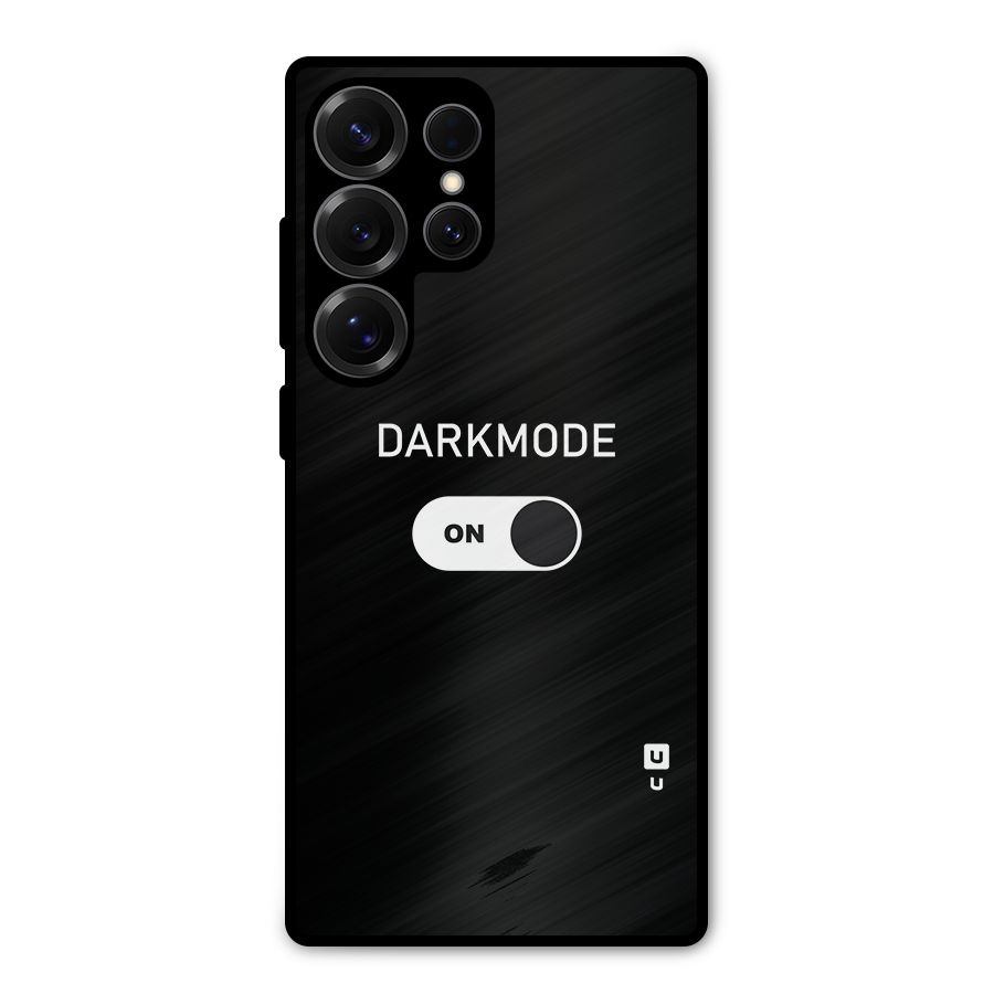 My Darkmode On Metal Back Case for Galaxy S25 Ultra