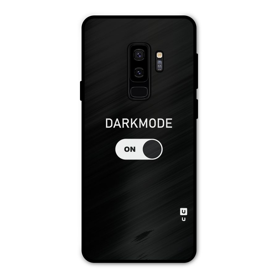 My Darkmode On Metal Back Case for Galaxy S9 Plus