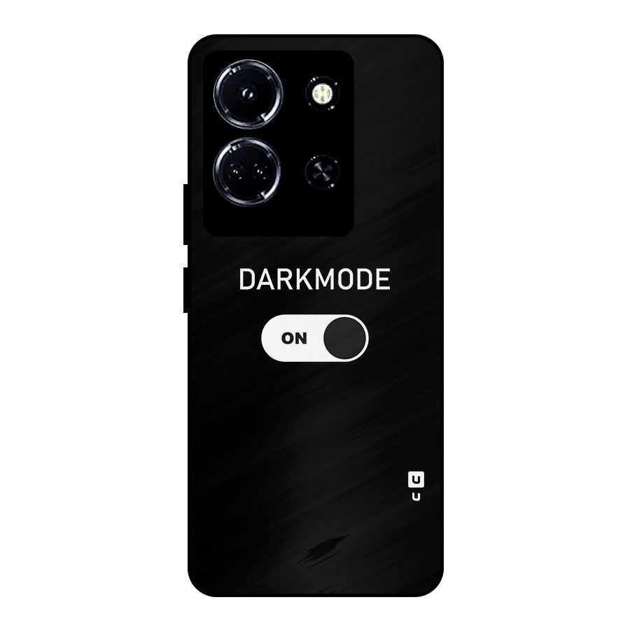 My Darkmode On Metal Back Case for Infinix Note 30 5G