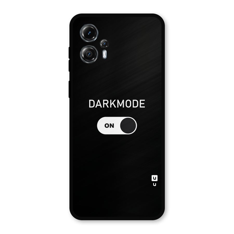 My Darkmode On Metal Back Case for Moto G13