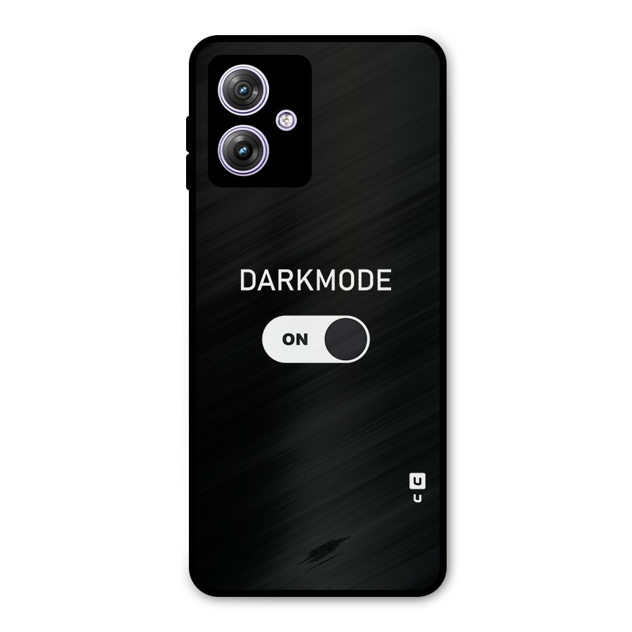 My Darkmode On Metal Back Case for Moto G64