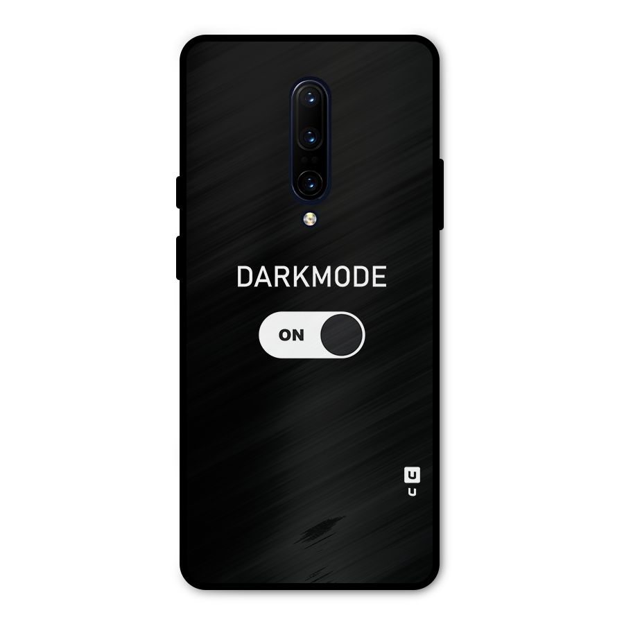 My Darkmode On Metal Back Case for OnePlus 7 Pro