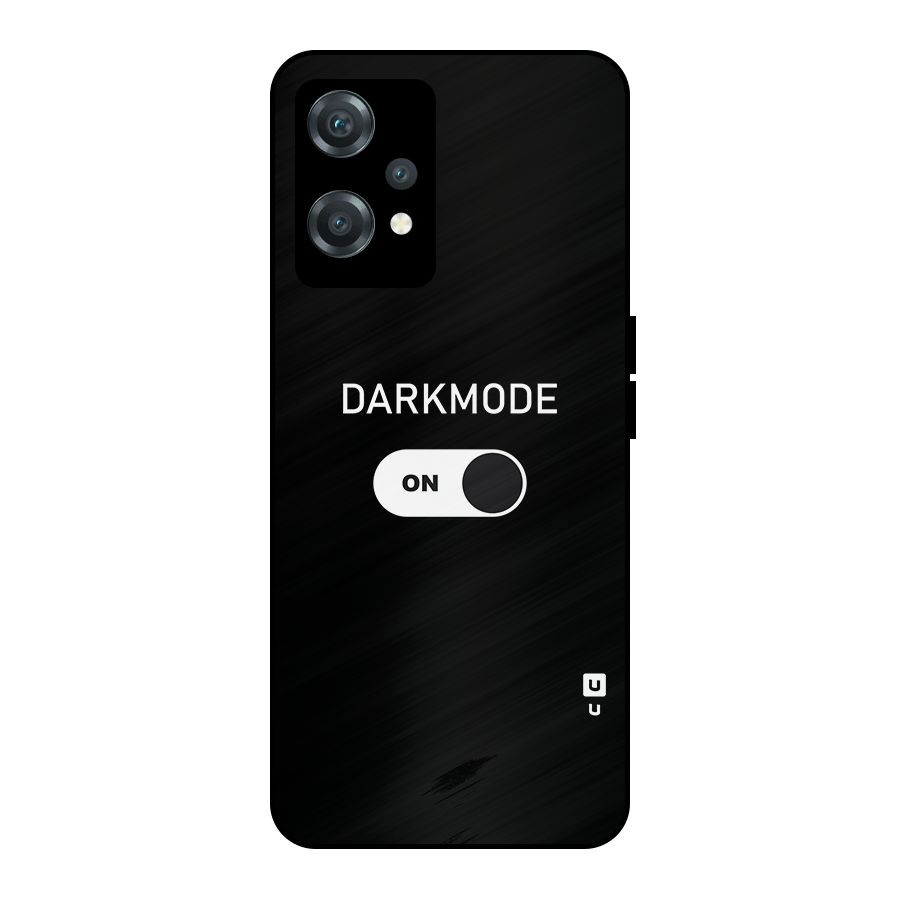 My Darkmode On Metal Back Case for OnePlus Nord CE 2 Lite 5G