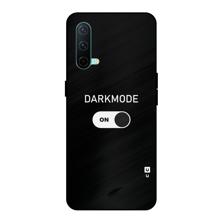 My Darkmode On Metal Back Case for OnePlus Nord CE 5G