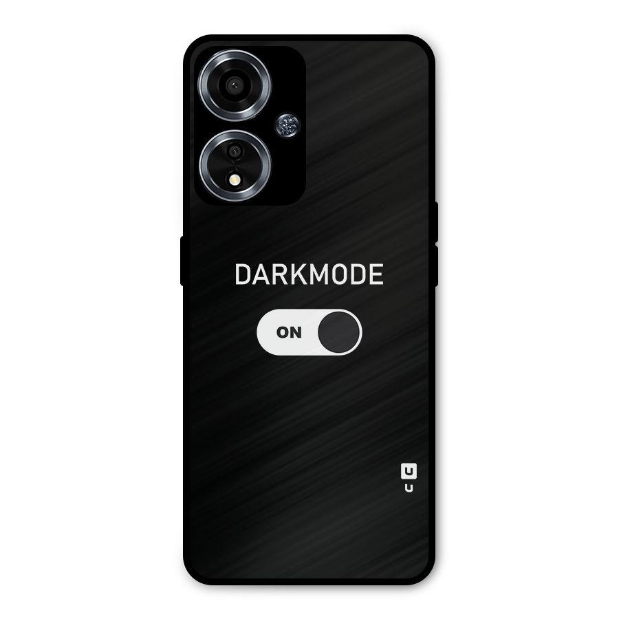 My Darkmode On Metal Back Case for Oppo A59