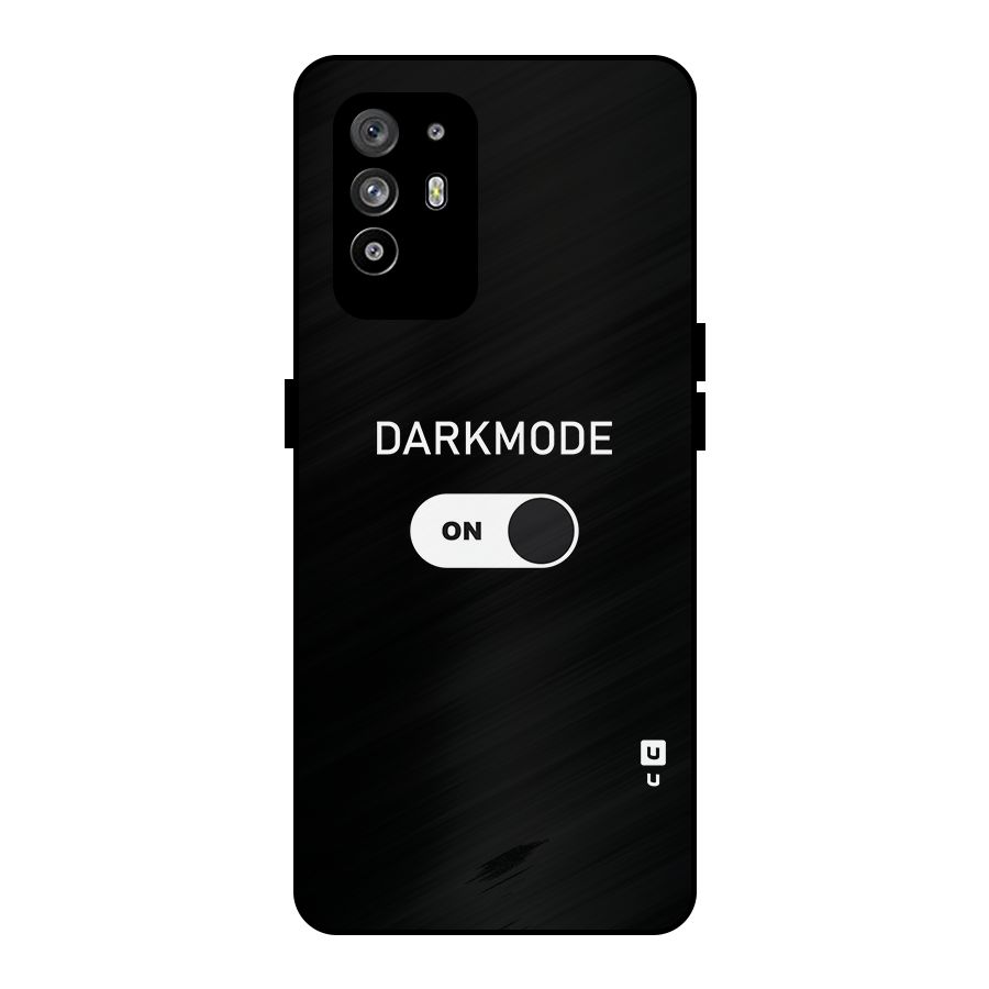 My Darkmode On Metal Back Case for Oppo F19 Pro Plus 5G