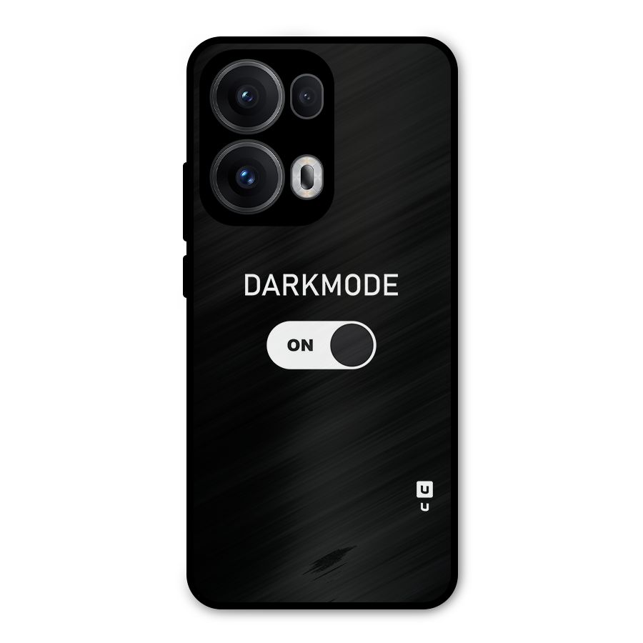 My Darkmode On Metal Back Case for Oppo Reno13 Pro