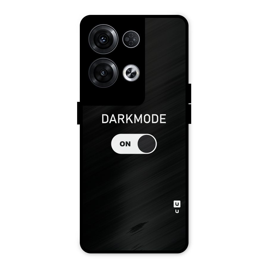 My Darkmode On Metal Back Case for Oppo Reno8 Pro 5G