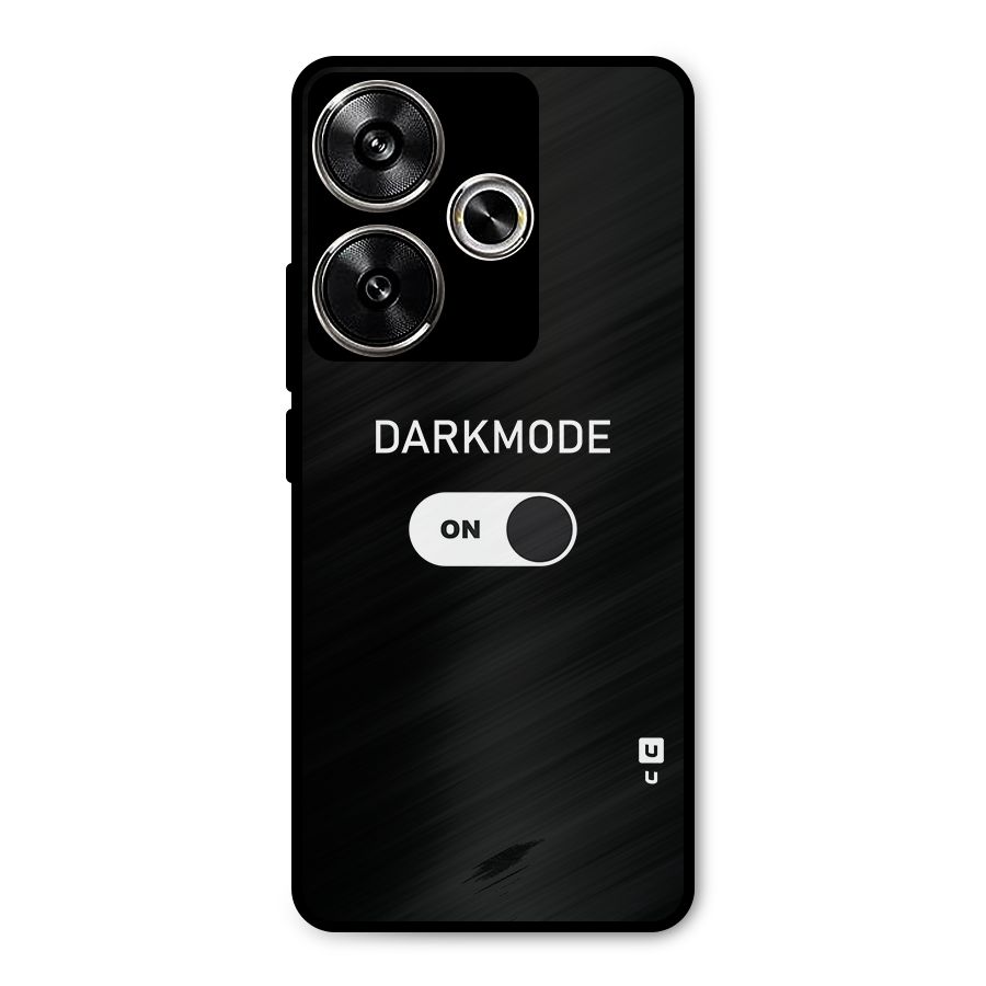 My Darkmode On Metal Back Case for Poco F6