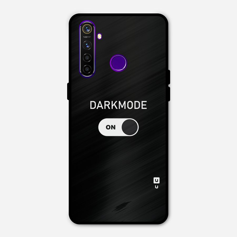 My Darkmode On Metal Back Case for Realme 5 Pro