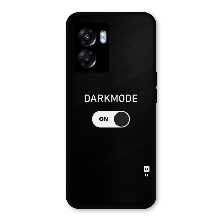 My Darkmode On Metal Back Case for Realme Narzo 50 5G