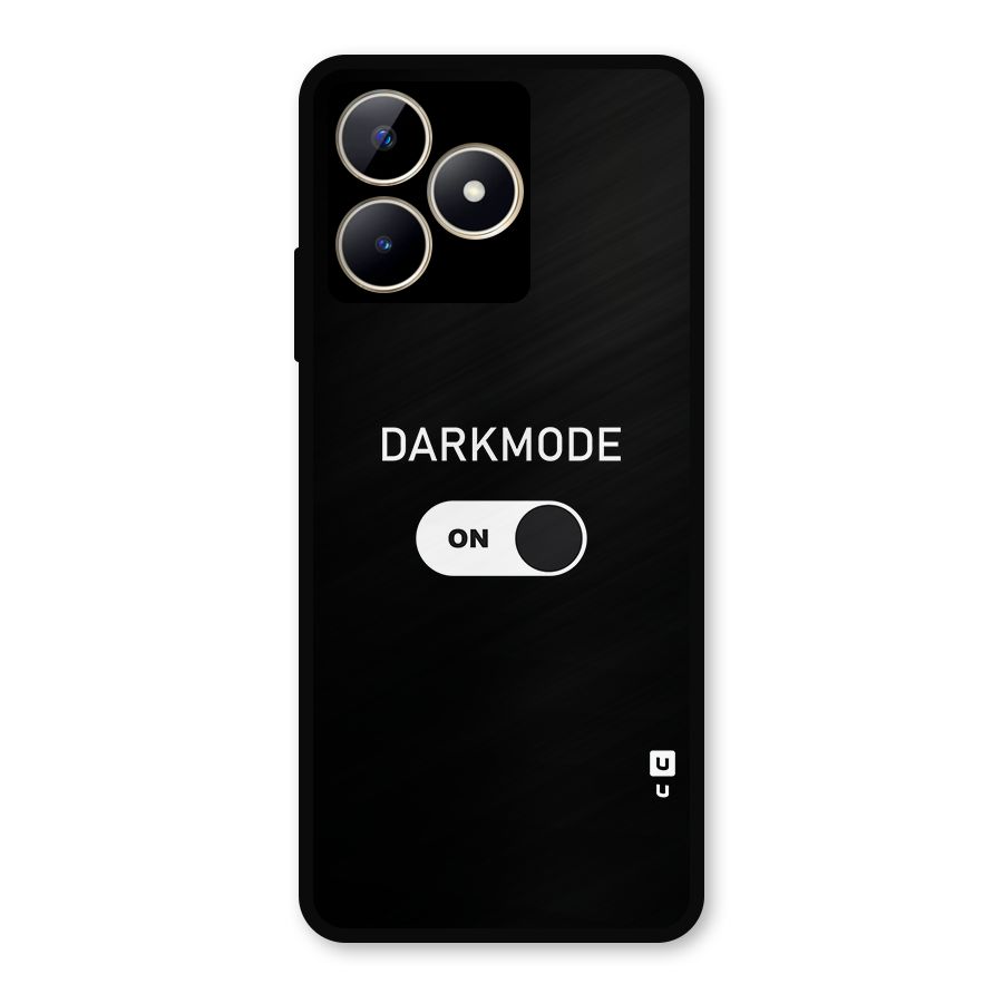 My Darkmode On Metal Back Case for Realme Narzo N53