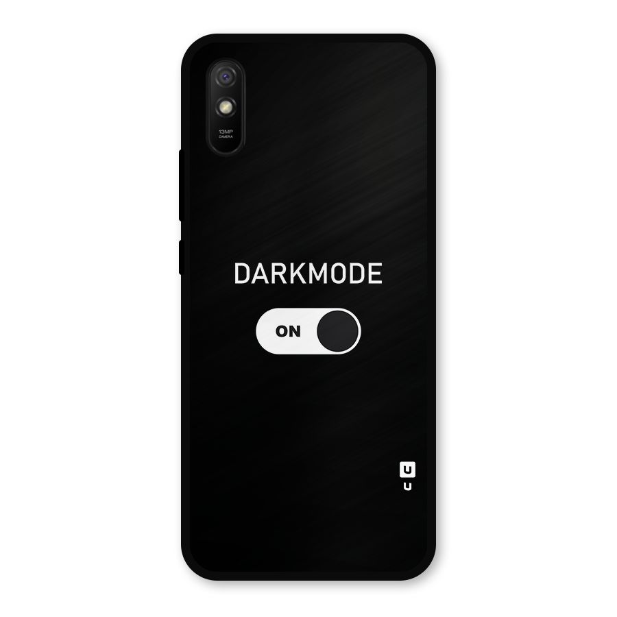 My Darkmode On Metal Back Case for Redmi 9i