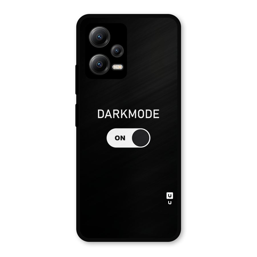 My Darkmode On Metal Back Case for Redmi Note 12 5G