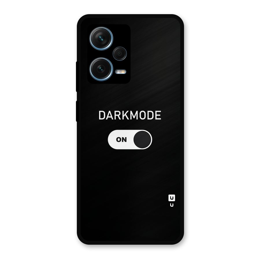 My Darkmode On Metal Back Case for Redmi Note 12 Pro Plus 5G