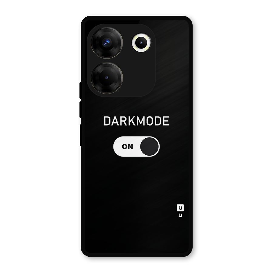 My Darkmode On Metal Back Case for Tecno Camon 20