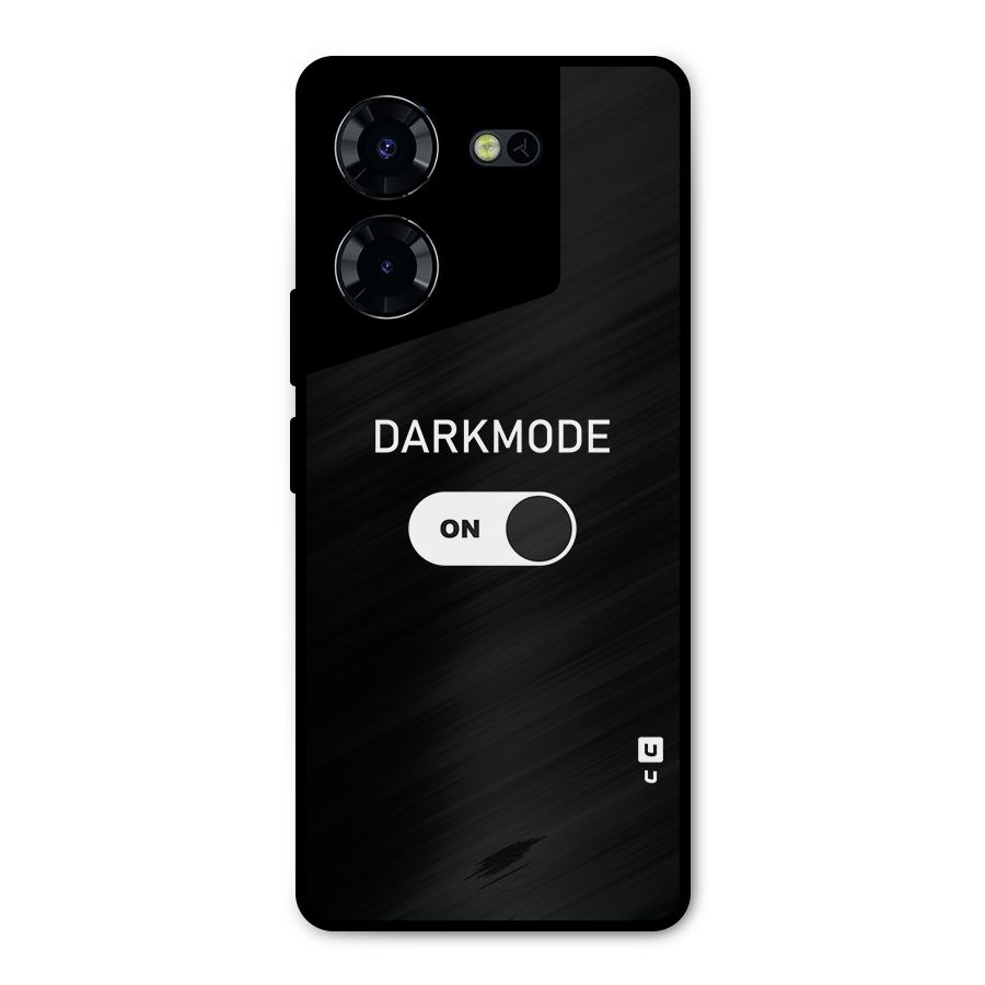 My Darkmode On Metal Back Case for Tecno Pova 5 Pro 5G