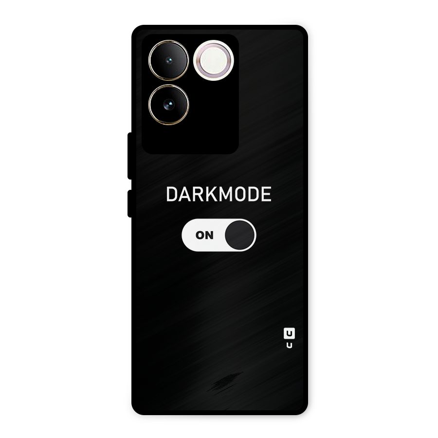My Darkmode On Metal Back Case for Vivo T2 Pro
